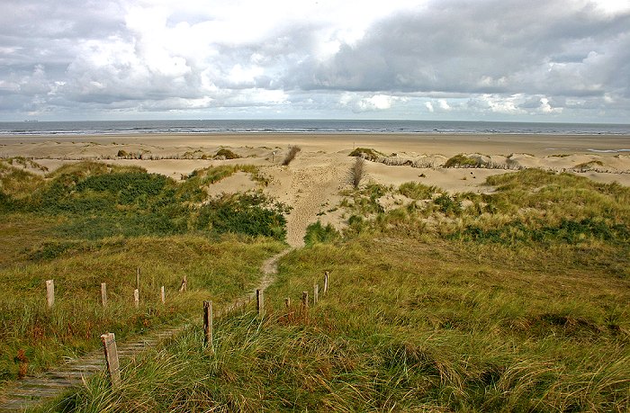 Dünenüberwegung im Osten