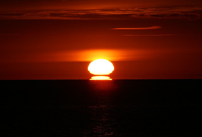 Sonnenaufgang über dem Watt