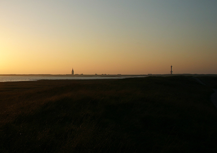 Türme in der Abenddämmerung