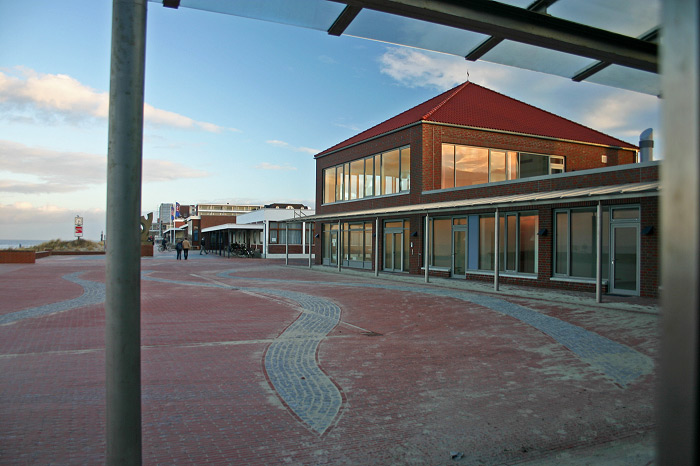 Blick auf den neuen »Platz am Meer«