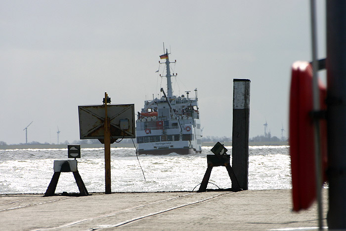 Heck der MS »Harlingerland«