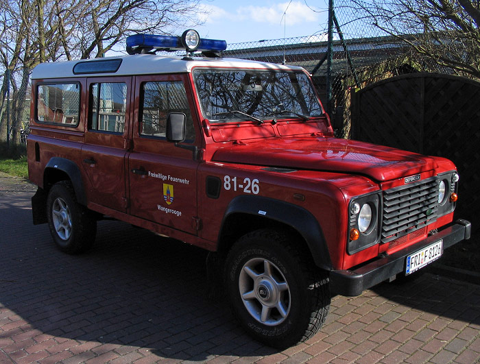 Geländewagen der Feuerwehr