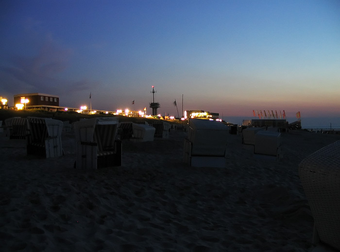 Strand bei Nacht