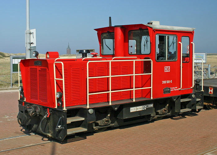 Lok 399 108-0 am Westanleger