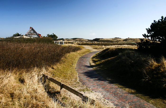 Fußweg zum Westen