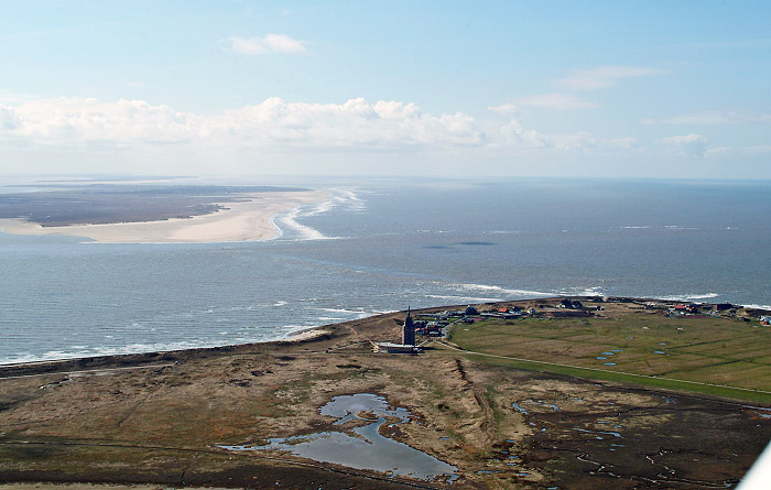 Luftbild vom Westen