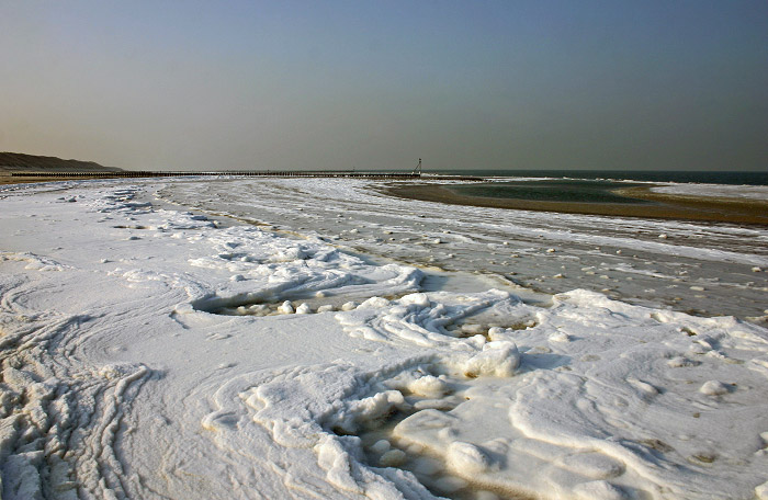 Winterimpressionen vom Hauptstrand