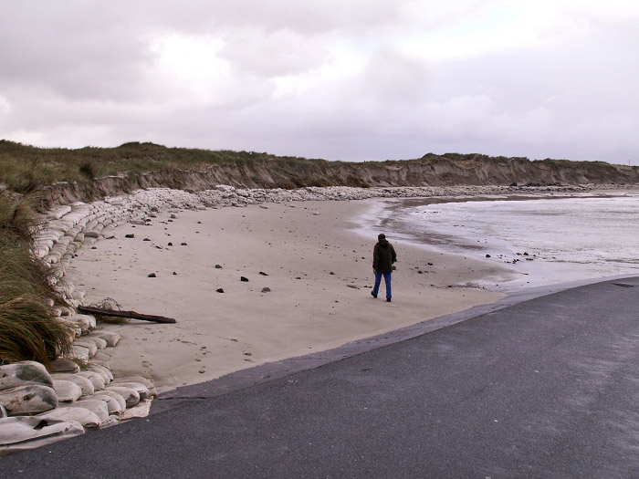 Harle Hörn-Dünen nach dem Sturm