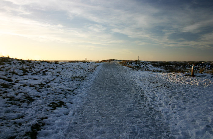 Verschneiter Süddeich