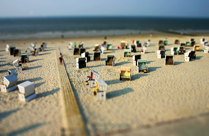 Strandkörbe am Hauptstrand