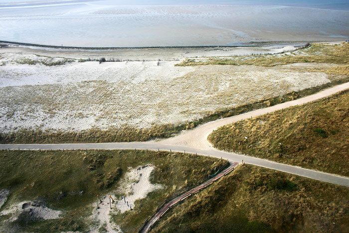 Dünen und Wege im Inselwesten