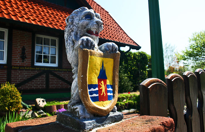 Inselwappen am Mühlenhof