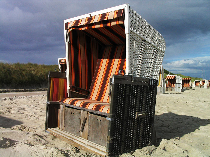 Tagesstrandkorb