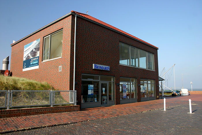 Servicegebäude mit Biomaris