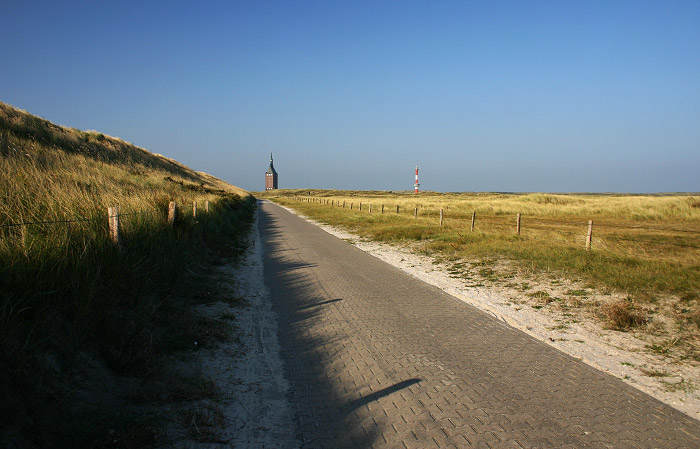 Straße zum Westanleger