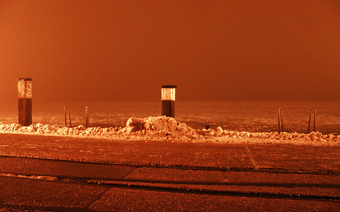 Westanleger am Abend