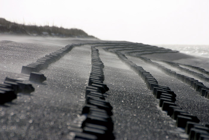 Sandwehen auf dem Nordwest-Längswerk