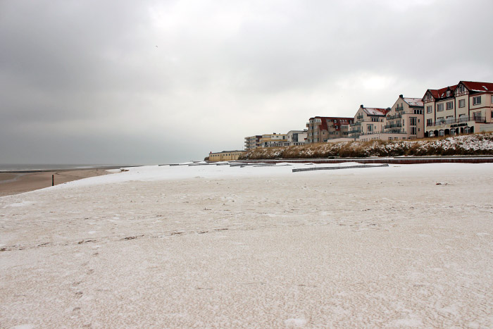 Überzuckerter Hauptstrand