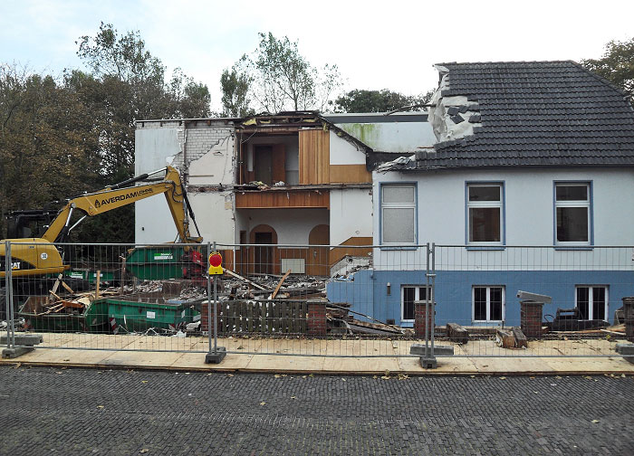 Abriß von Haus Oldenburg