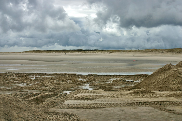 Wolken über den Ostdünen
