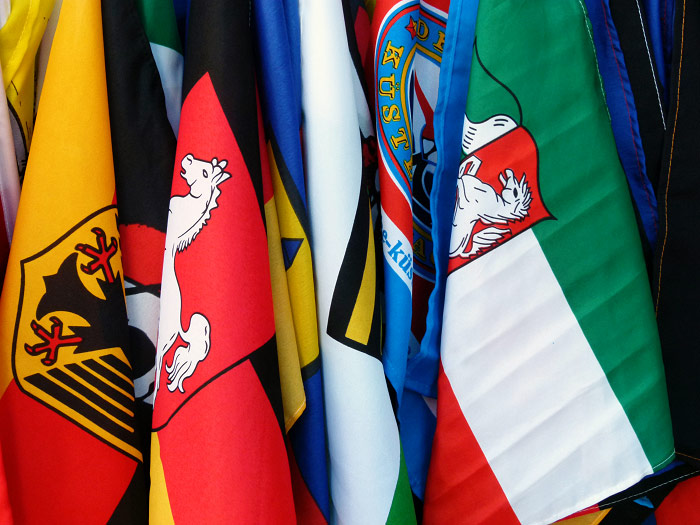 Flaggenparade