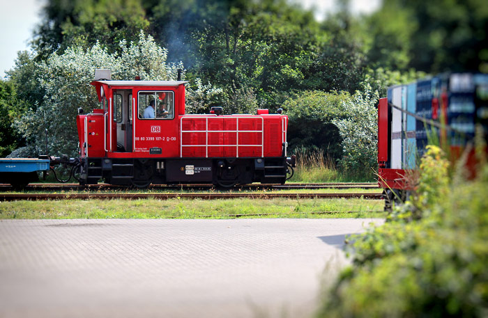 Schöma-Lok der Wangerooger Inselbahn