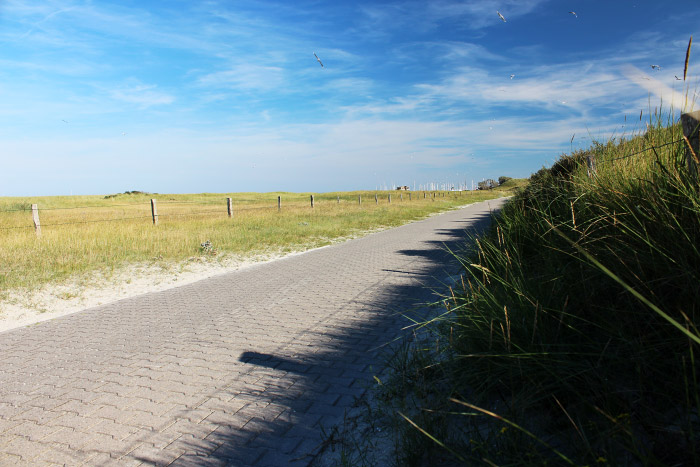 Straße zum Westanleger