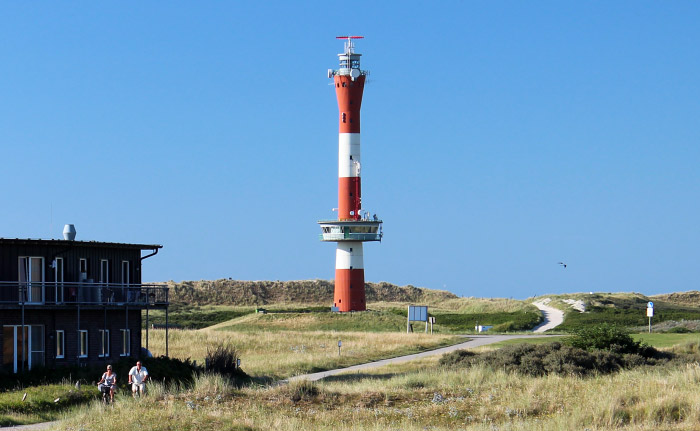 Neuer Leuchtturm von Süden aus gesehen