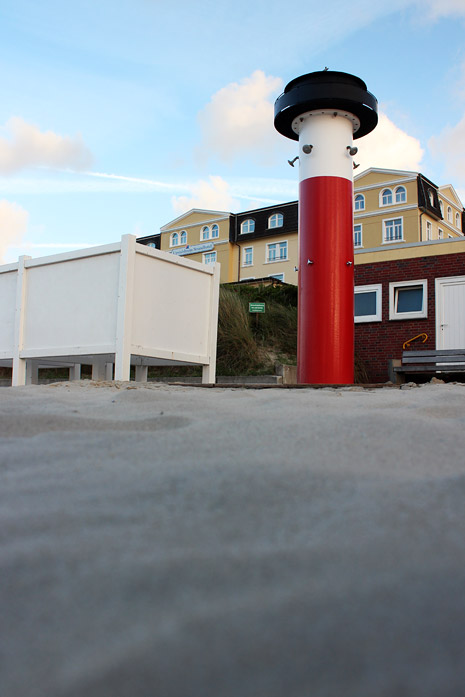 Leuchtturm-Dusche