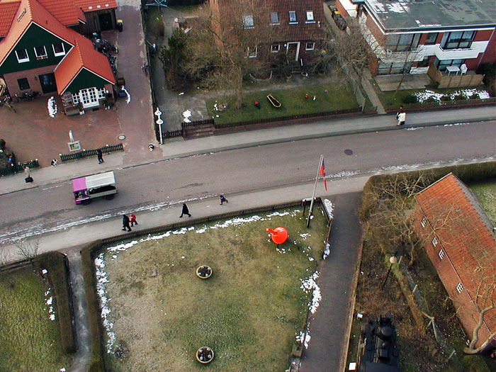 Zedeliusstraße aus der Vogelperspektive