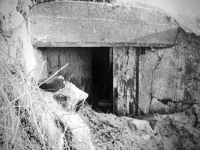 Bunkerreste am Ostende