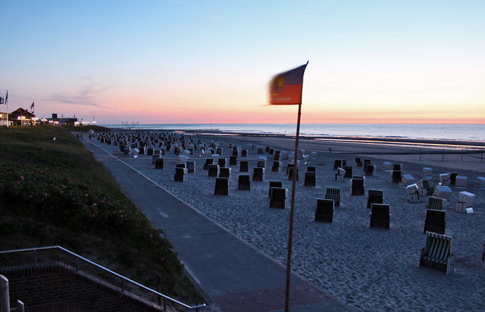 Westfeld nach Sonnenuntergang