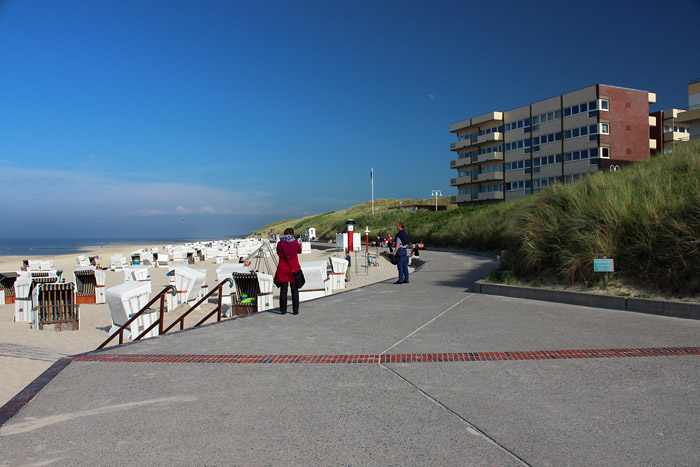 Strandmauer auf Höhe der Westingstraße
