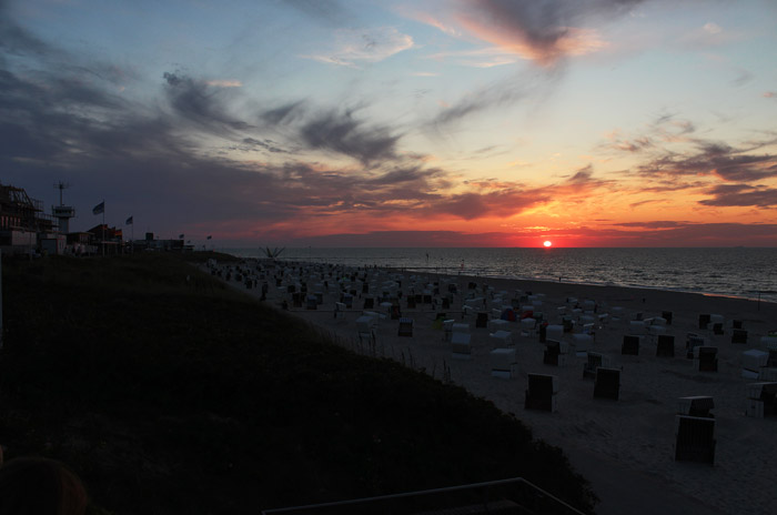 Kurz vor Sonnenuntergang
