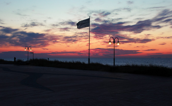 Platz am Meer