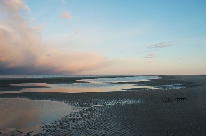 Priel am Oststrand