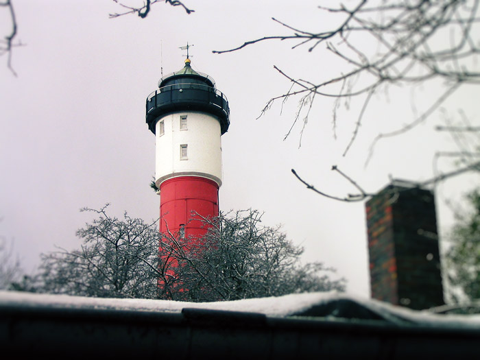Blick zum Alten Leuchtturm