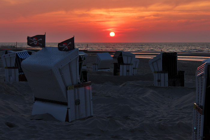 Westfeld am Abend
