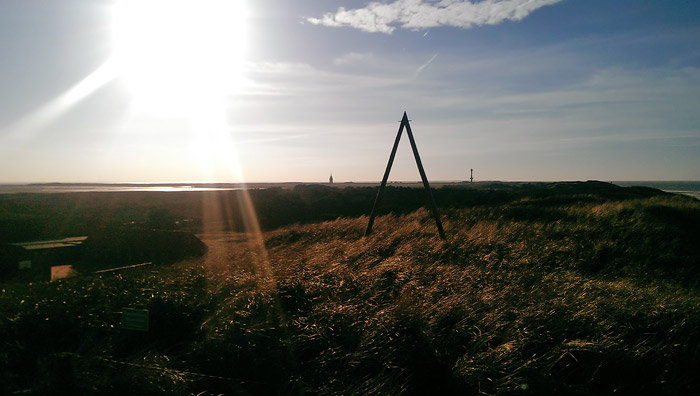 Norddünen mit A-Mast