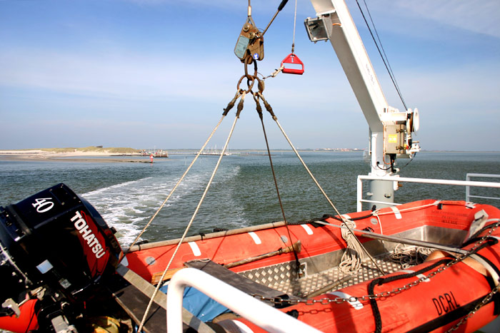 Hecksee der MS »Wangerooge«