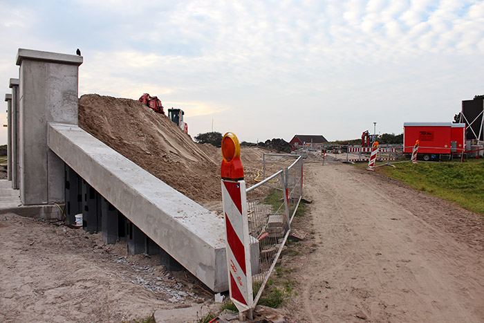 Baustelle am Deichschart