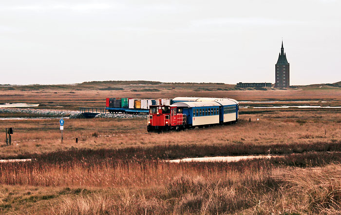 Inselbahn im Westaußengroden