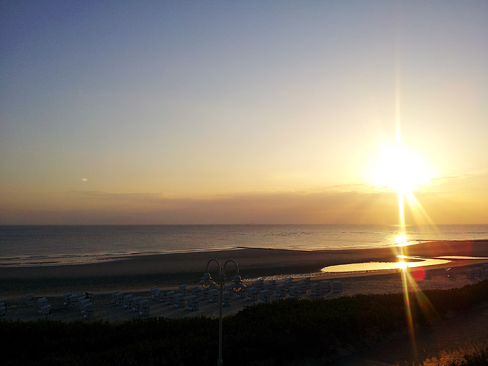 Sonnenaufgang am Meer