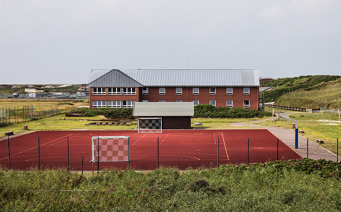 Bünder Heim mit Sportplatz