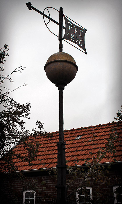 Helmstange des Alten Westturms