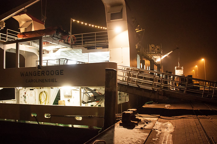 Heck vom Motorschiff »Wangerooge«
