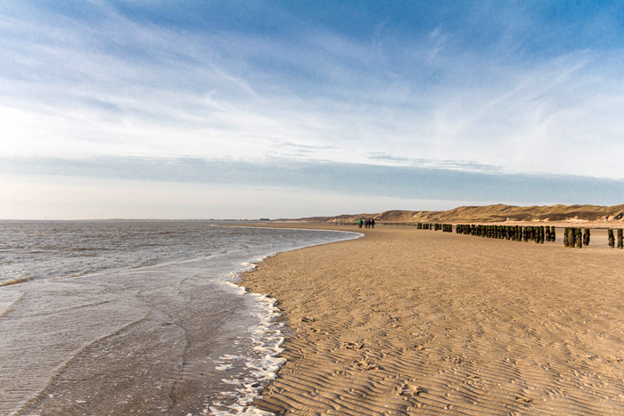 Oststrand bei Flut