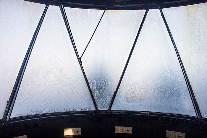 Eisblumen im Leuchtfeuergeschoß