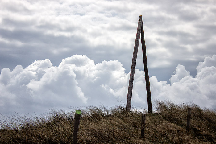 A-Mast in den Nordostdünen