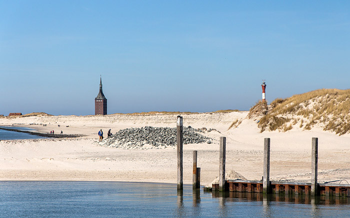 Blick auf die Harle Hörn-Dünen